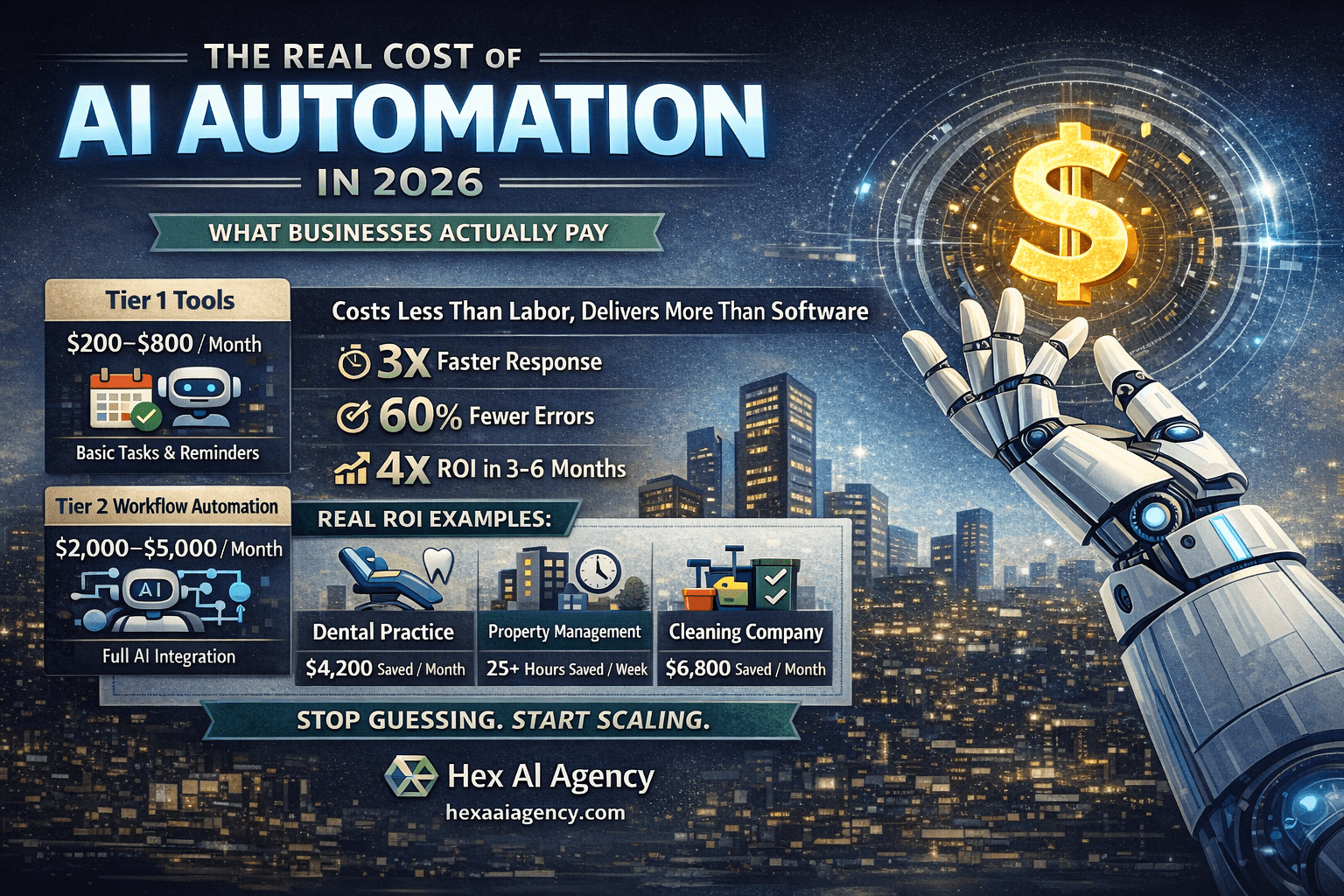 What Does Business AI Automation Actually Cost in 2026?
