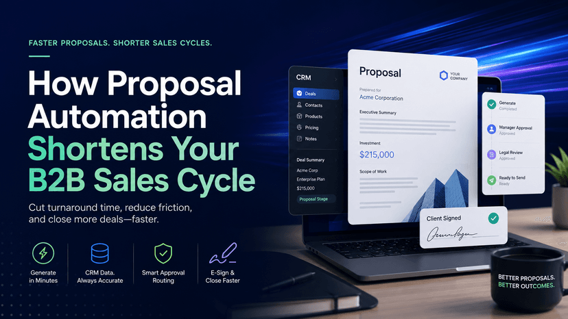 Proposal Automation: Cut Days Off Your Sales Cycle